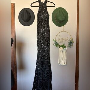 Windsor Black Sequin Dress